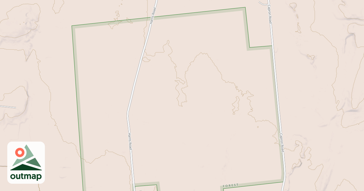 Map of Unnamed Snowmobile Trail