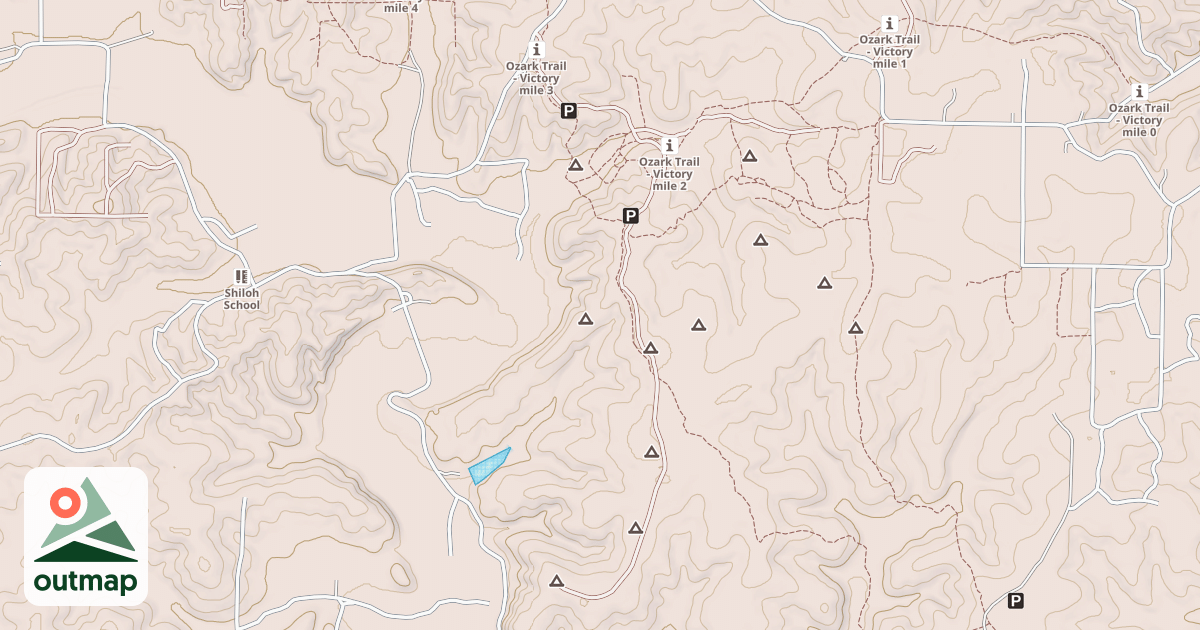 Map of FLATWOODS SCHOOL