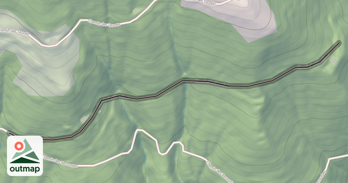 Map of Chemin de Chaucisse
