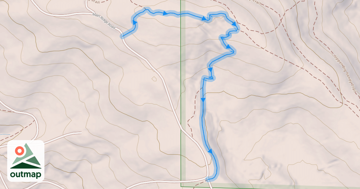 Map of Upper Rat Pac