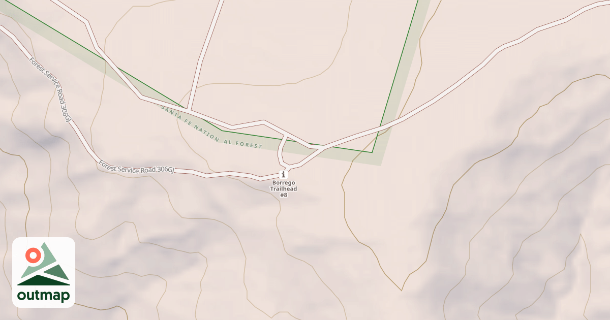 Map of USFS National Forest System Roads {8451F4C3-930D-44AC-A12E-F1A09CF02BFF}