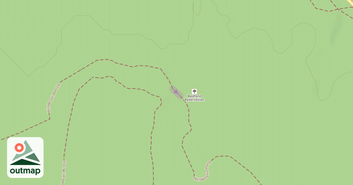 Map of Wild Oaks Loop
