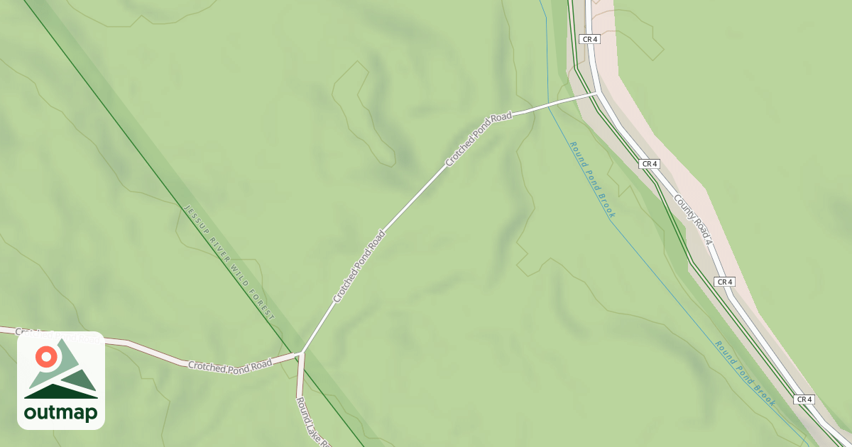 Map of Kunjamuk Trail