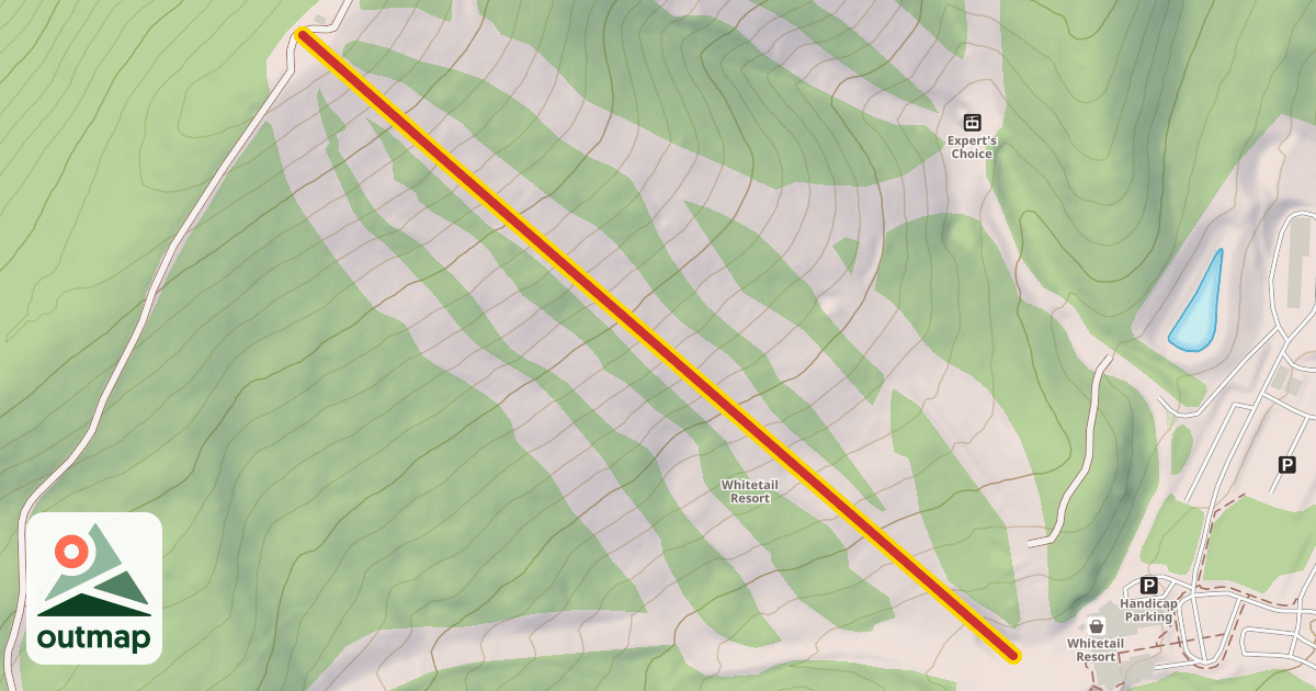 Map of Whitetail Express Quad