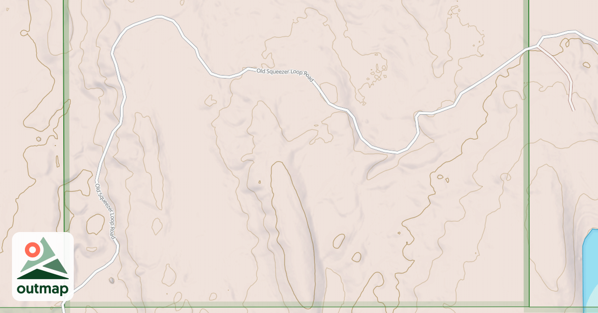 Map of OLD SQUEEZER LOOP