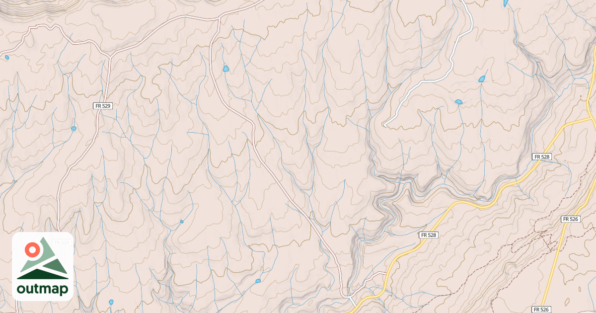 Map of BEAVER RIM D