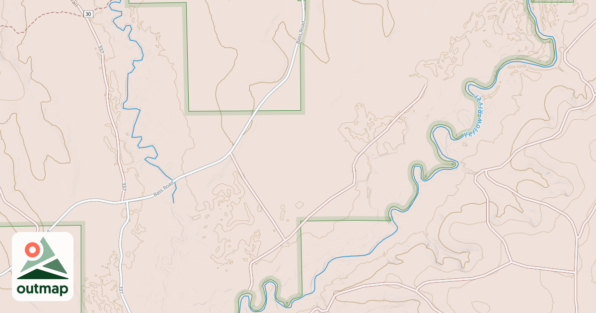 Map of CHOCTAW