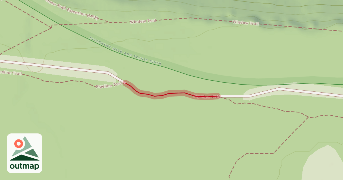 Map of Pipeline Trail
