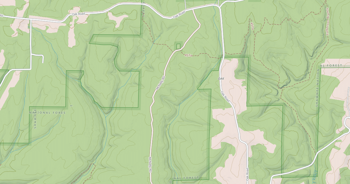 Map preview of MCNALLY RD