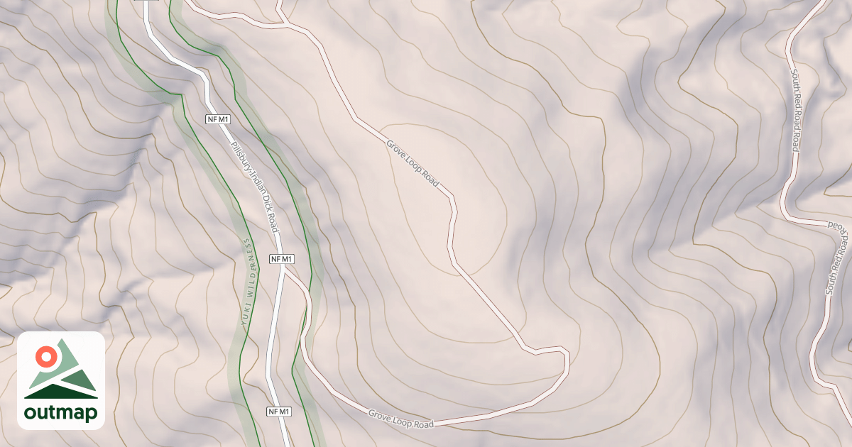 Map of GROVE LOOP