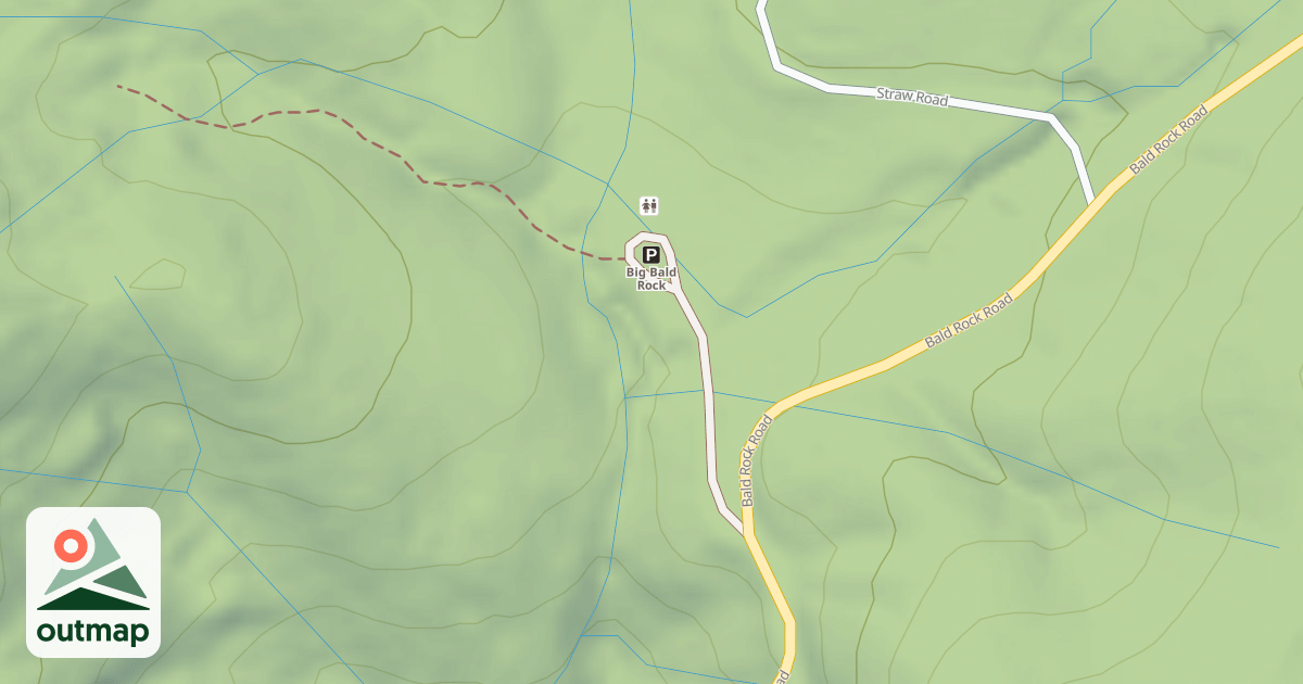 Map of BALDROCK PICNIC AREA