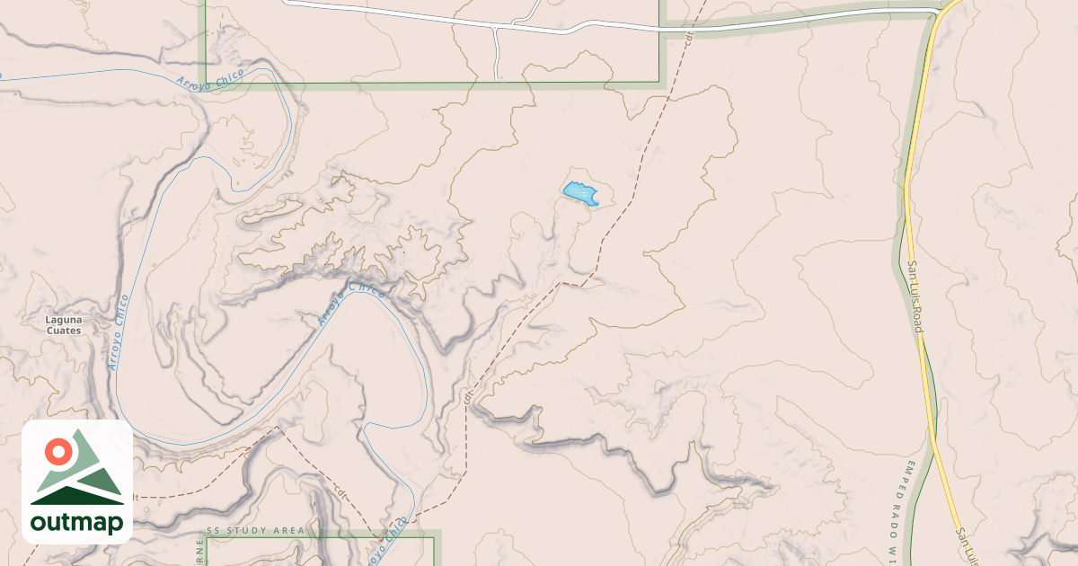 Map of Continental Divide National Scenic Trail