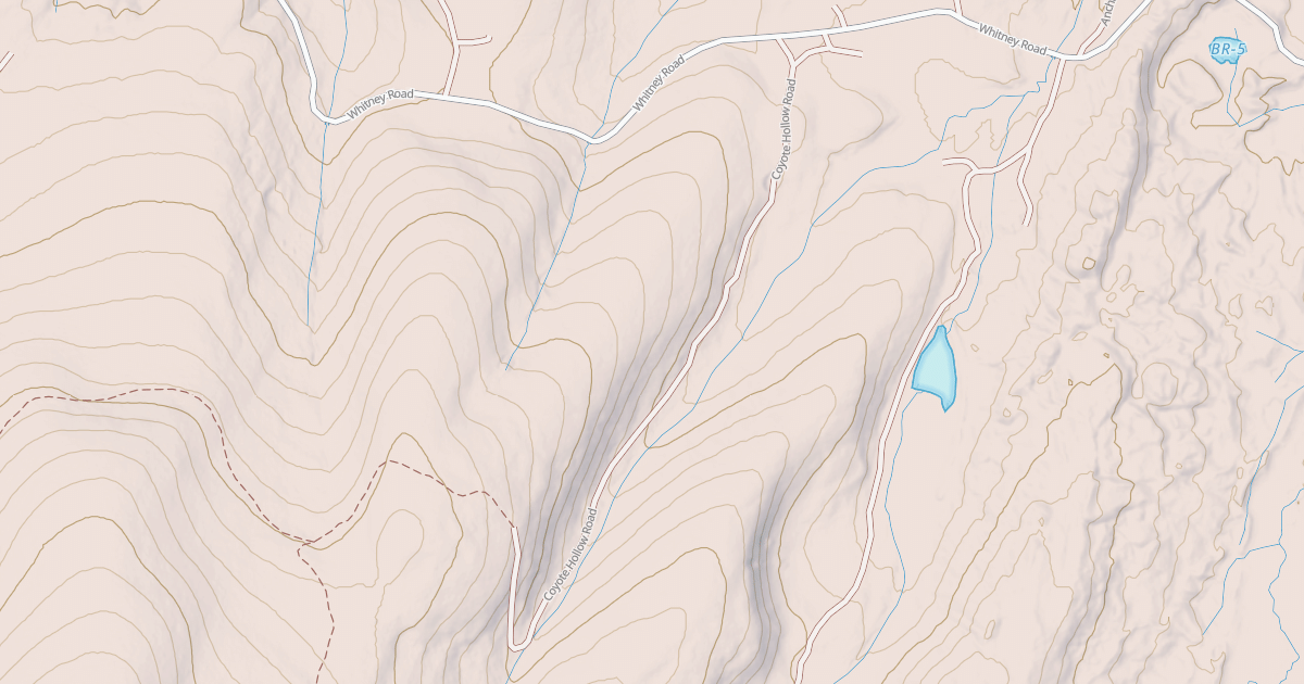 Map preview of COYOTE HOLLOW