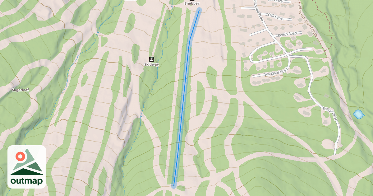 Map of Lower Springboard