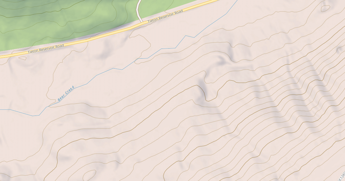 Map preview of USFS National Forest System Roads {7ACC7389-9312-4C13-8C0E-CE9679556EC3}