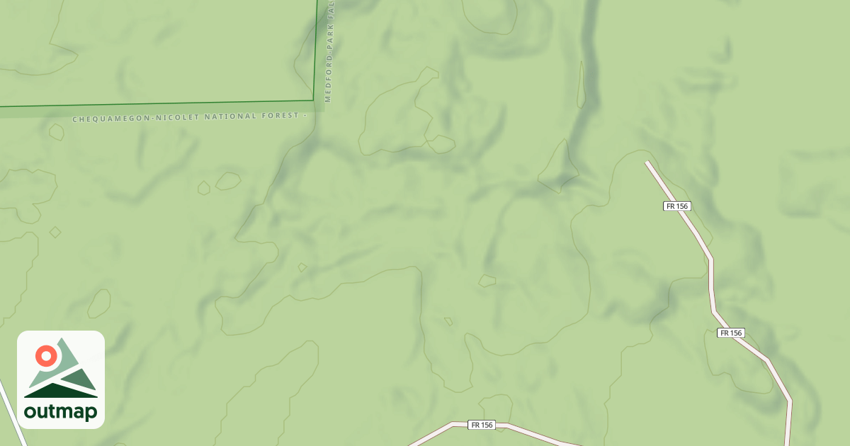 Map of FR 156B