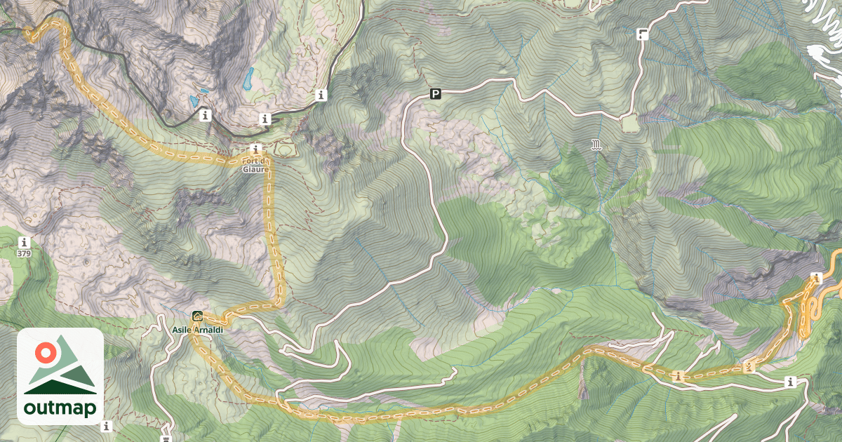 Map of Roche de l'Abisse — Caramagne