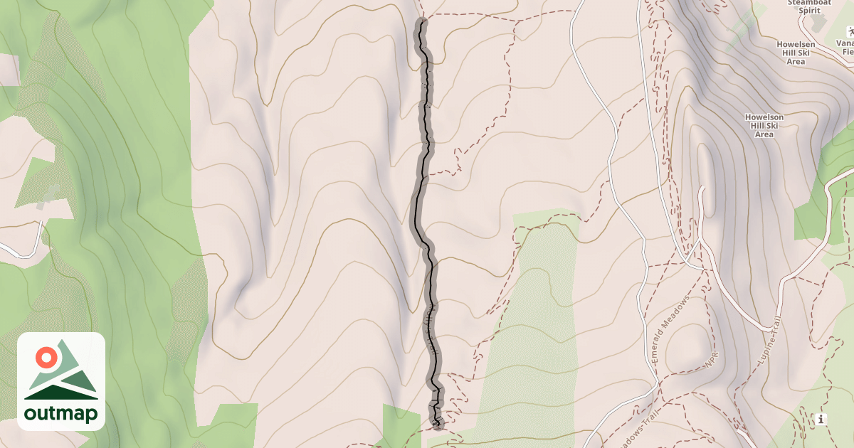 Map of Molly's Trail