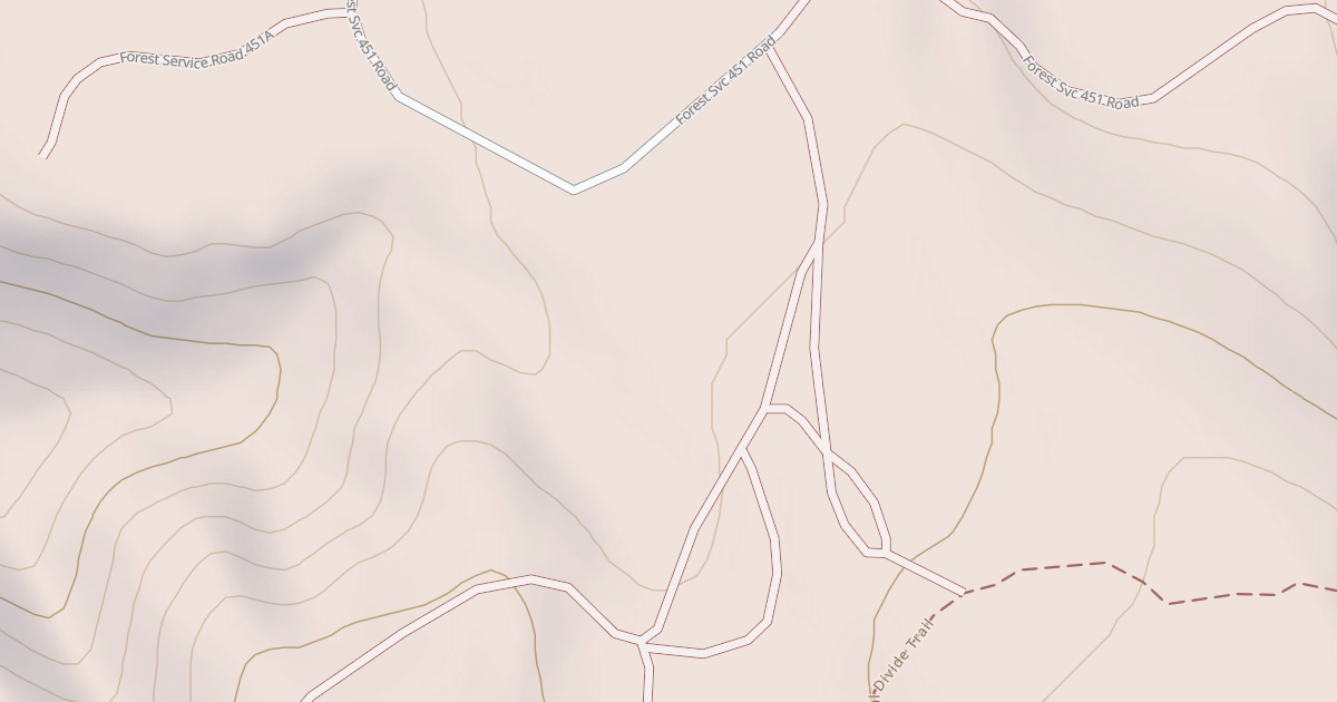 Map preview of USFS National Forest System Roads {0227C478-A4E9-40C6-A23E-567BA25E093F}
