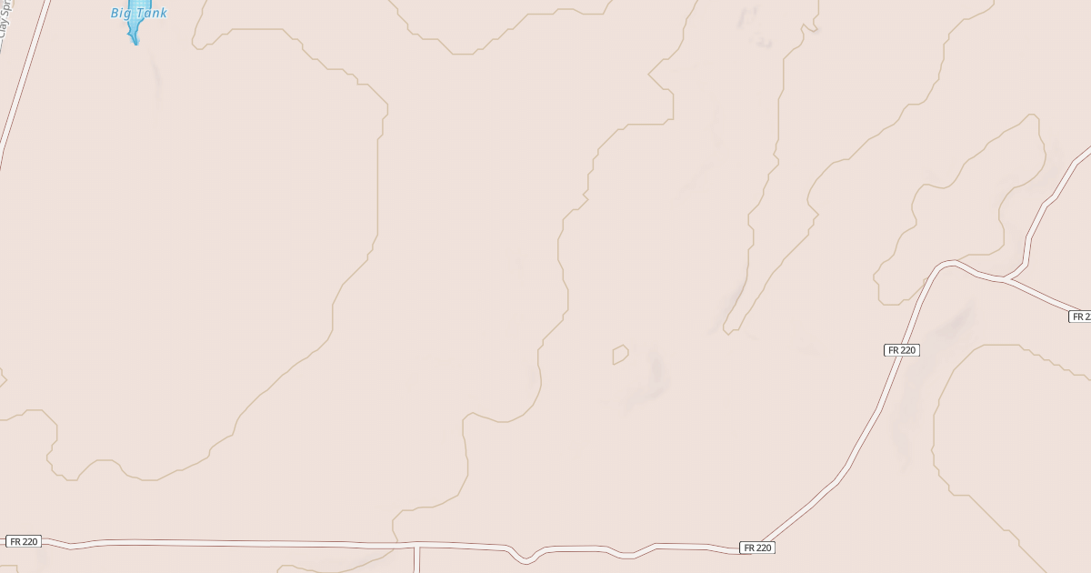 Map preview of USFS National Forest System Roads {8F4C0306-D879-40D7-858E-3C8DA087E6F4}