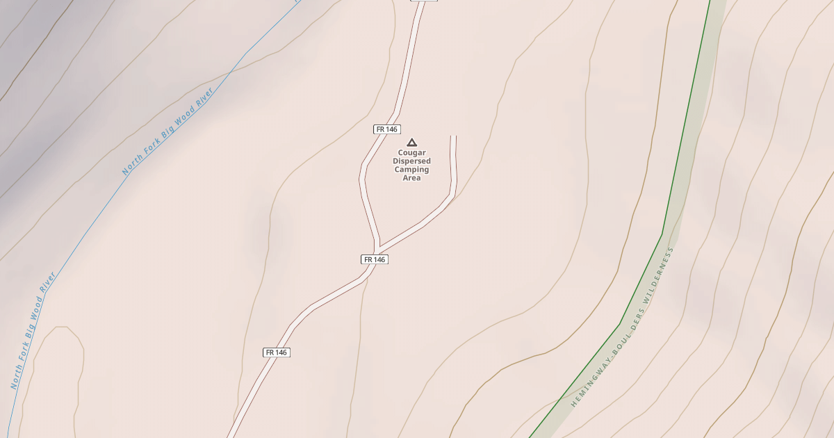 Map preview of COUGAR C G