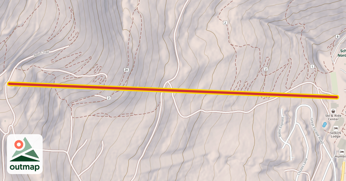 Map of The Basin Express