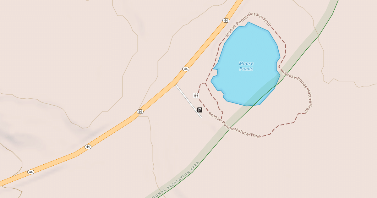 Map preview of MOOSE POND