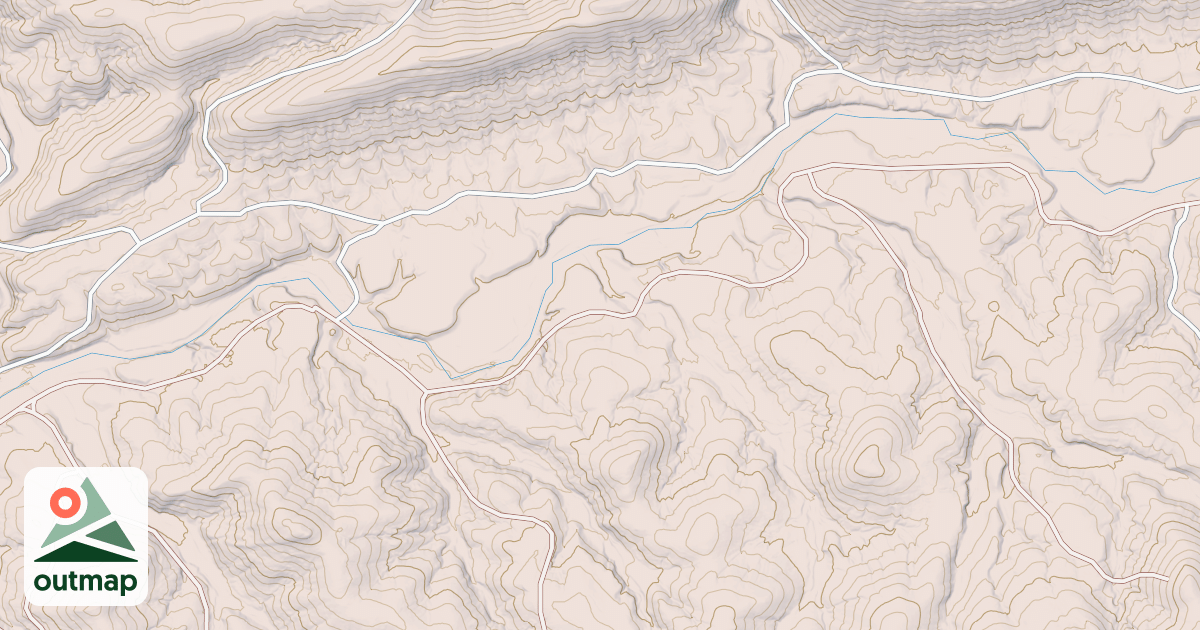 Map of OLD NORTH FORK