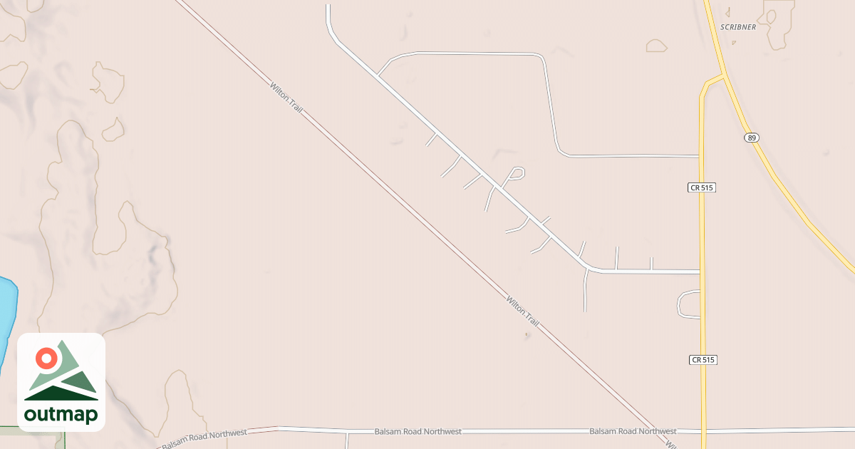 Map of Wilton Trails Northwest