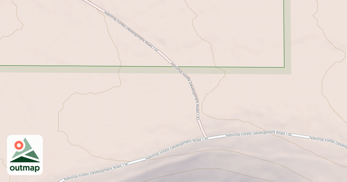 Map of USFS Motor Vehicle Use Map Roads {48AE2A6B-24A6-4803-B001-23F024D5C142}