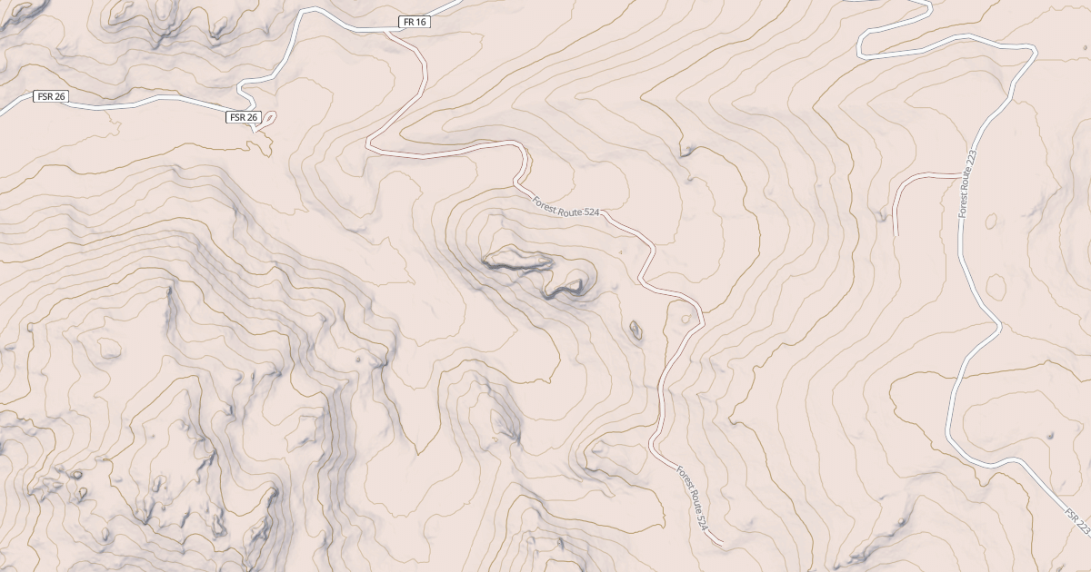 Map preview of LOWER SUCKER CREEK