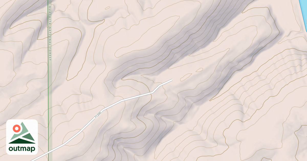 Map of USFS Motor Vehicle Use Map Roads {5AAA5810-39D7-43D2-A79D-A5845B90C126}