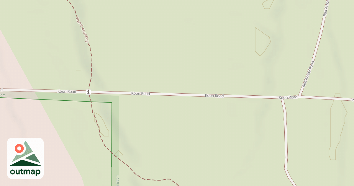 Map of Marzinski Horse Trail