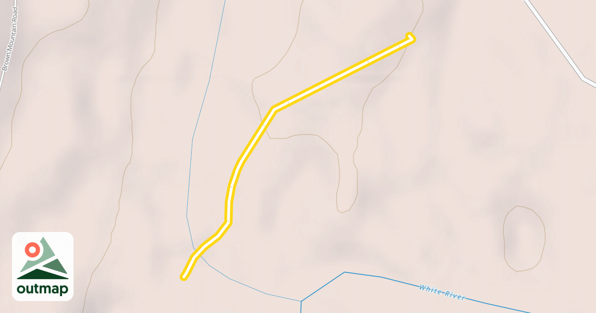 Map of White River Nordic Trail