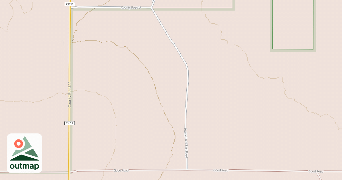 Map of PRAIRIE LAND E