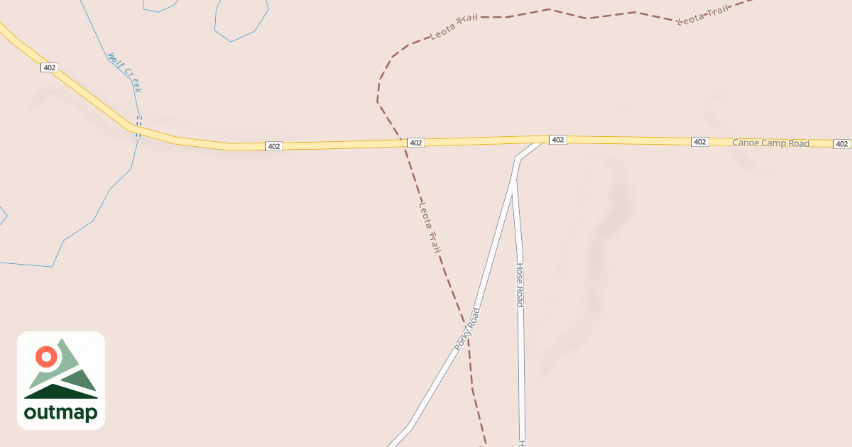 Map of Leota Trail