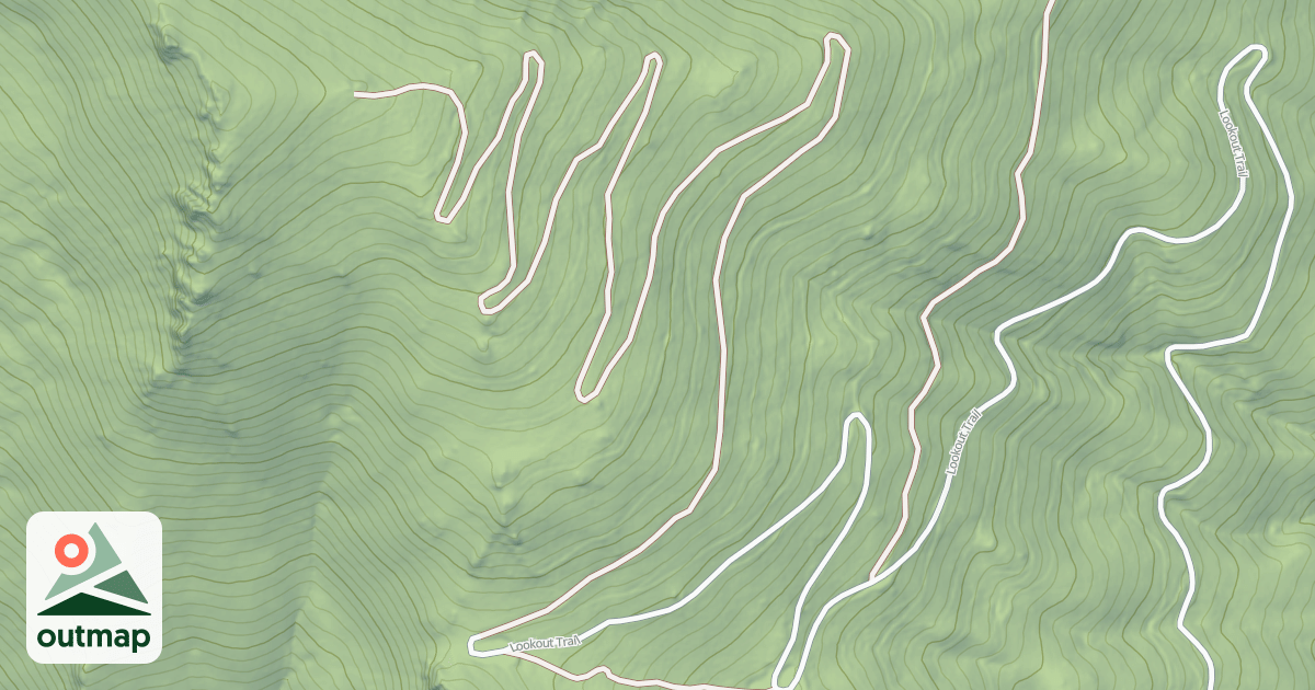 Map of (FDR) MCCALLA RIDGE
