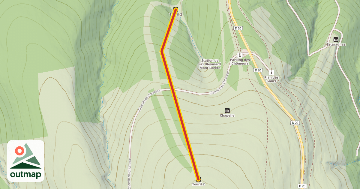 Map of Touril 2
