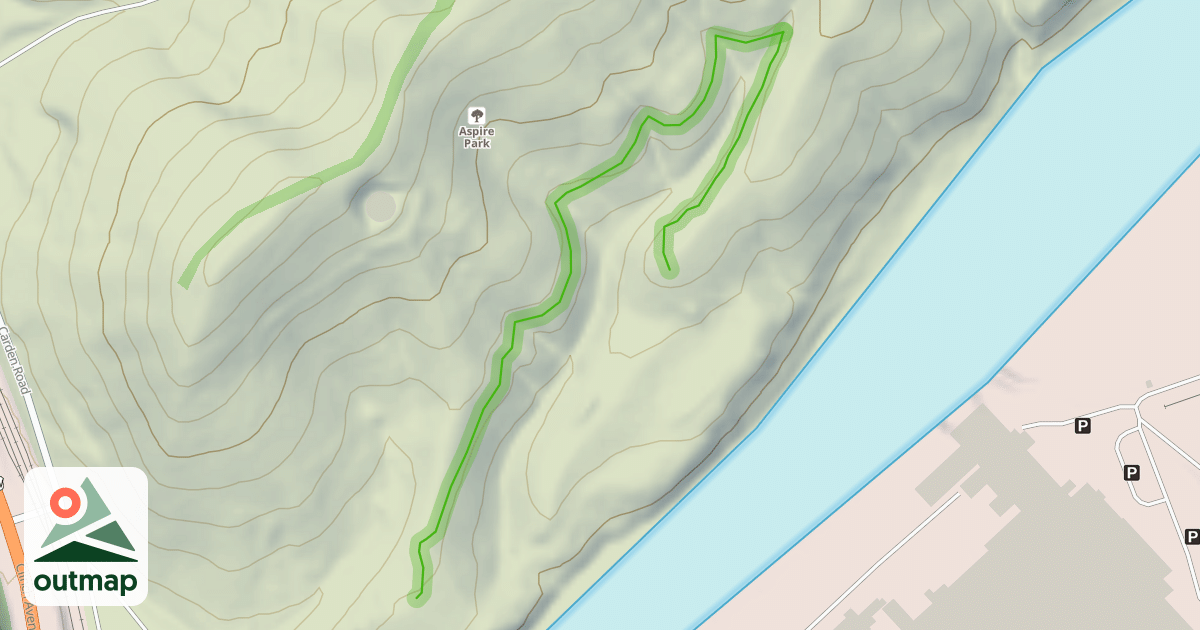 Map of Perseverence in Anderson