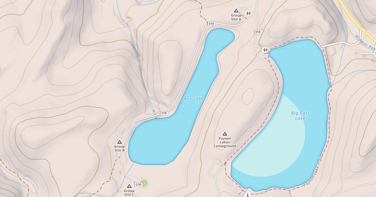 Map preview of BOX LAKE