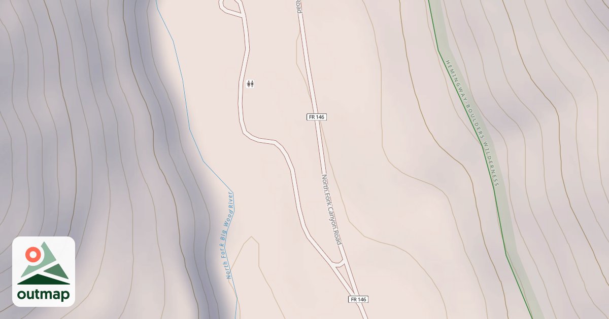 Map of CARIBOU CG