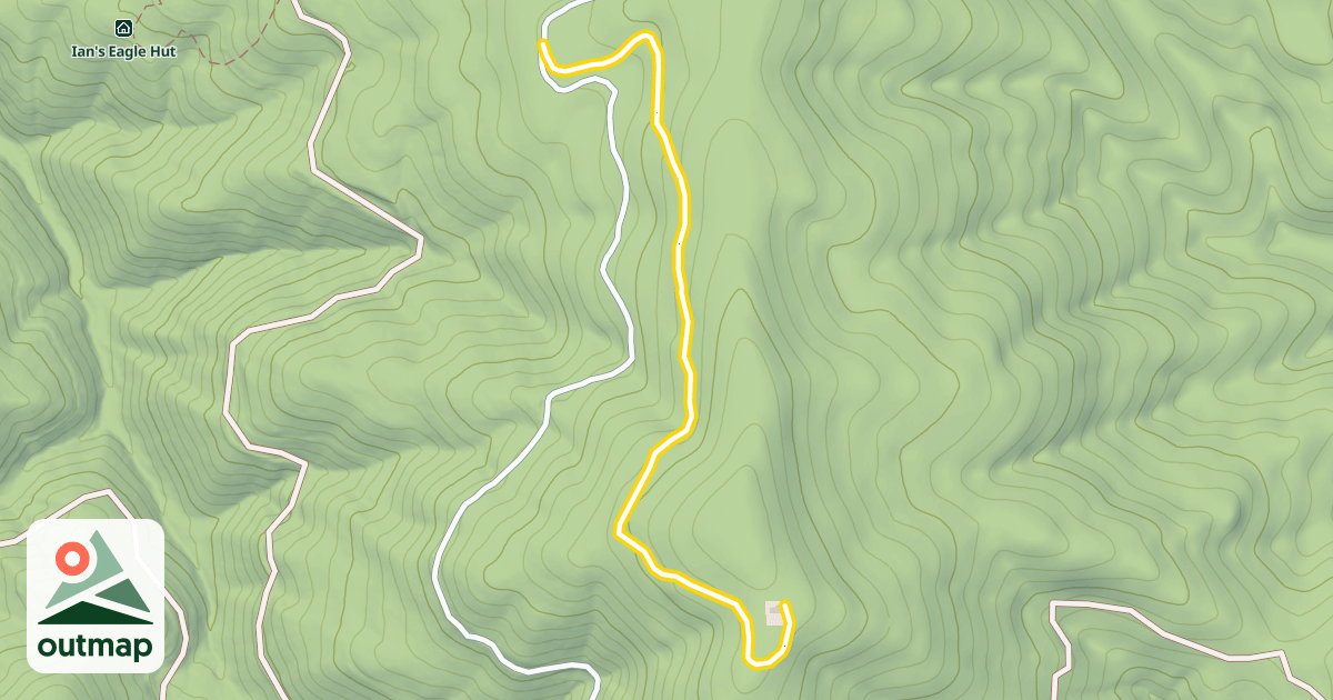 Map of South Killarney Peak Road