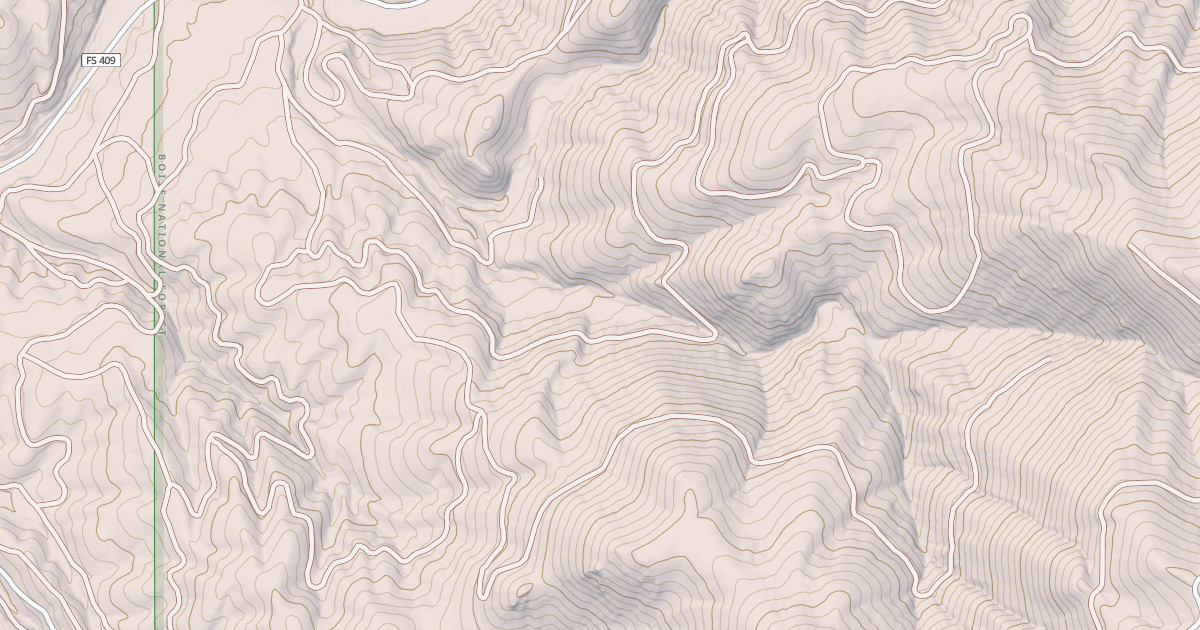 Map preview of DITCH SOUTH