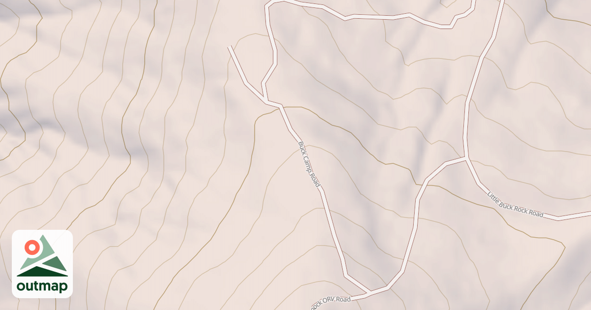 Map of BUCK CAMP
