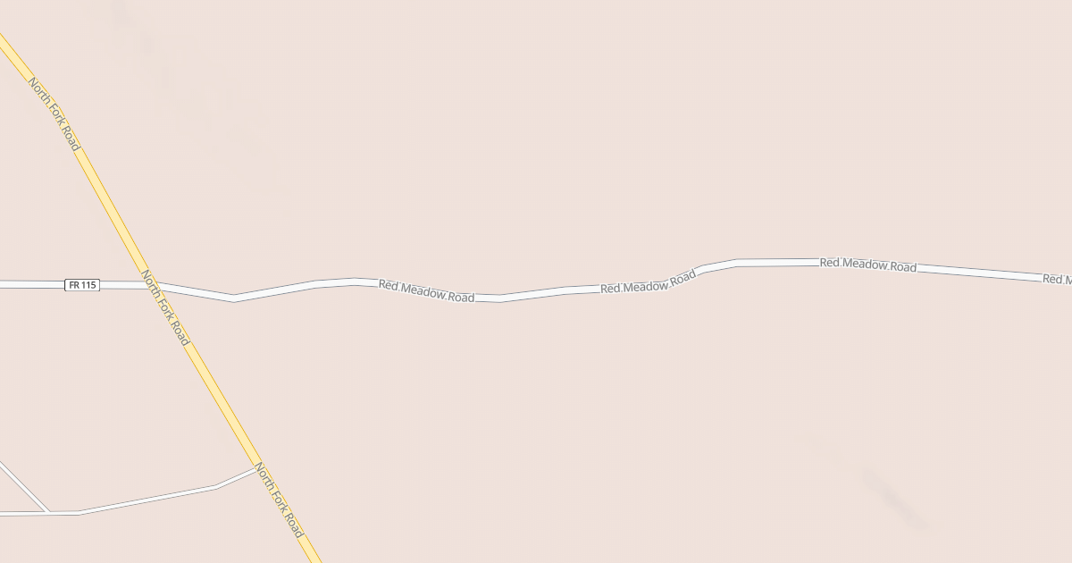 Map preview of EAST RED MEADOW DRIVE