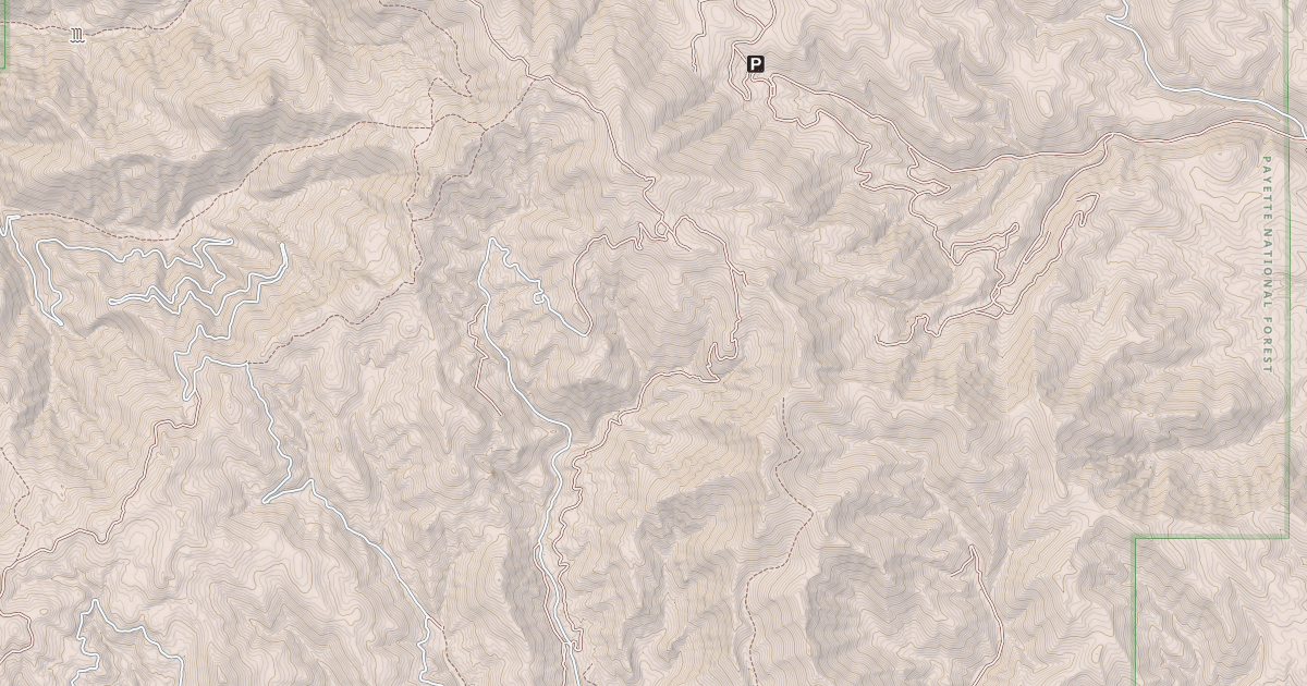 Map preview of STURGILL PEAK