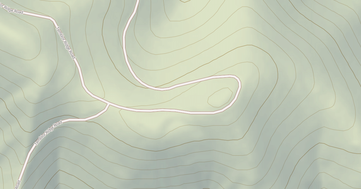 Map preview of Midway Peak Rd.