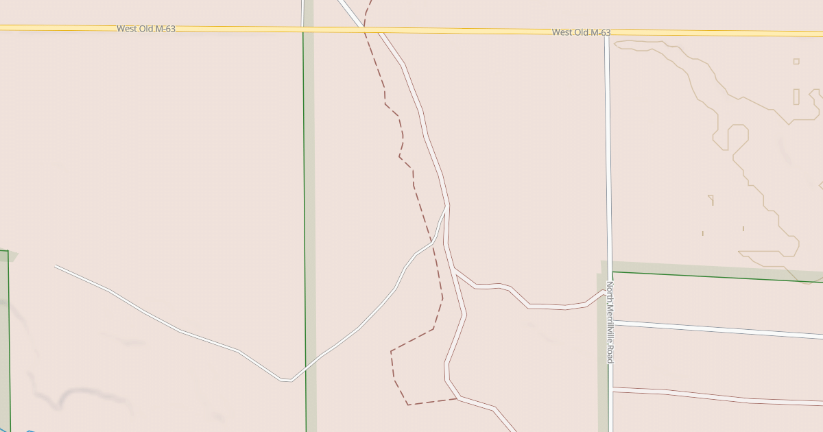 Map preview of Little Manistee Motorcycle Trail