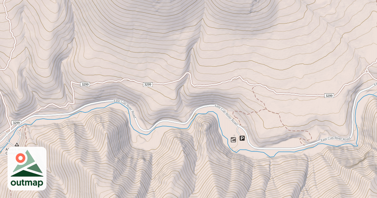 Map of Cub River Trail