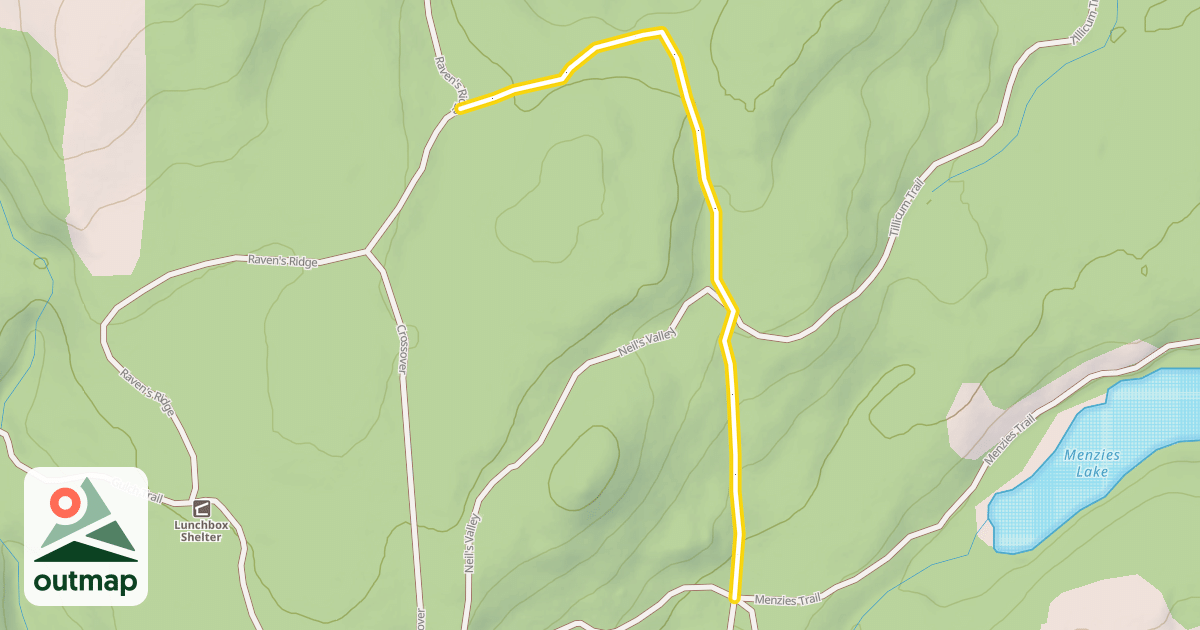 Map of Asp Trail